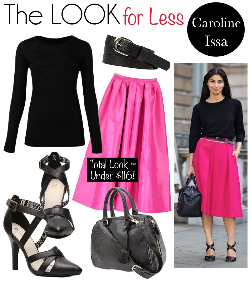 The Look for Less-Caroline Issa