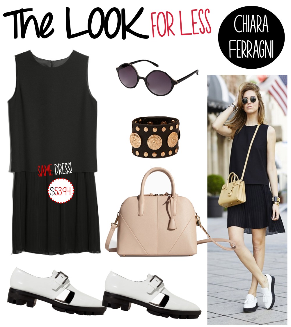 The Look for Less-Chiara Ferragni The Blonde Salad